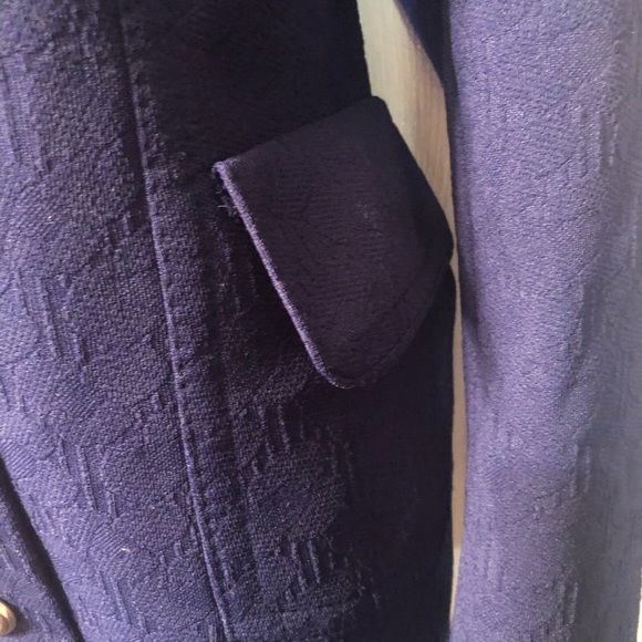 Diolen Loft VTG Y2k coat with pockets and gold buttons old money - Picture 6 of 14